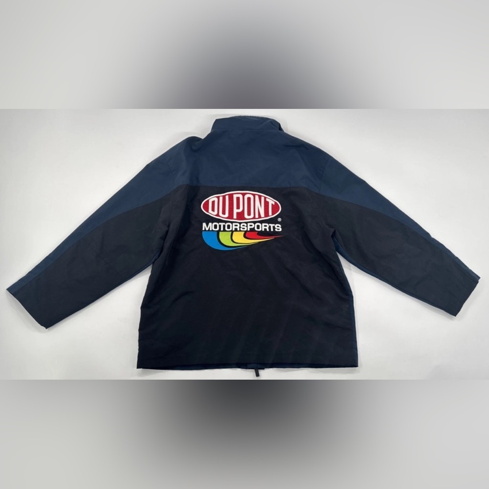 Vintage Chase Jeff Gordon NASCAR Jacket Mens XL Nylon Dupont Windbreaker Racing